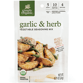 Simply Organic Garlic And Herb Seasoning Mix