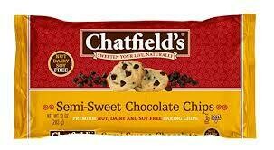 Chatfield Semi Sweet Chocolate Chips Allergen Free Vegan