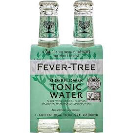 Fever Tree Tonic Water With Elderflower