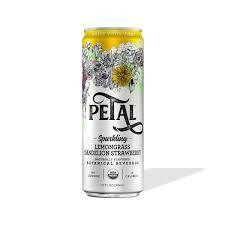 Petal Sparkling Lemongrass Dandelion Strawberry Drink 12 oz