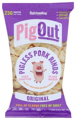 PigOut Pigless Pork Rinds Original