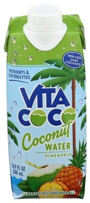 Vita Coco Coconut Water Pineapple 16.9 fl. oz.