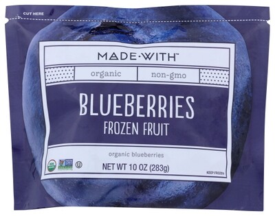 Made With Organic Blueberries Frozen Fruit