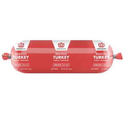 Worthington Meatless Turkey Roll 4 lb. Worthington Meatless Turkey Roll 4 lb.