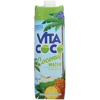 Vita Coco Pineapple Coconut Water 33.8 Oz