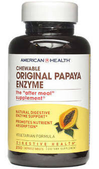 American Health Original Papaya Enzyme 250 tab
