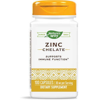 Nature&#39;s Way Zinc 30 mg 100 Capsules