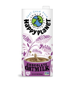 Happy Planet Chocolate Oatmilk 32 oz