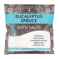 Eucalyptus Spruce Bath Salts 8 oz.