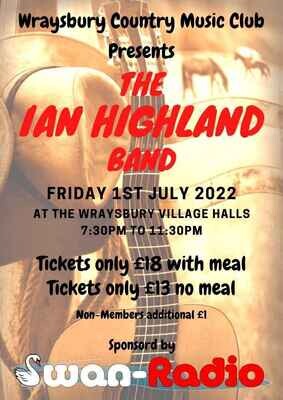 The IAN HIGHLAND Band - 1st July 2022