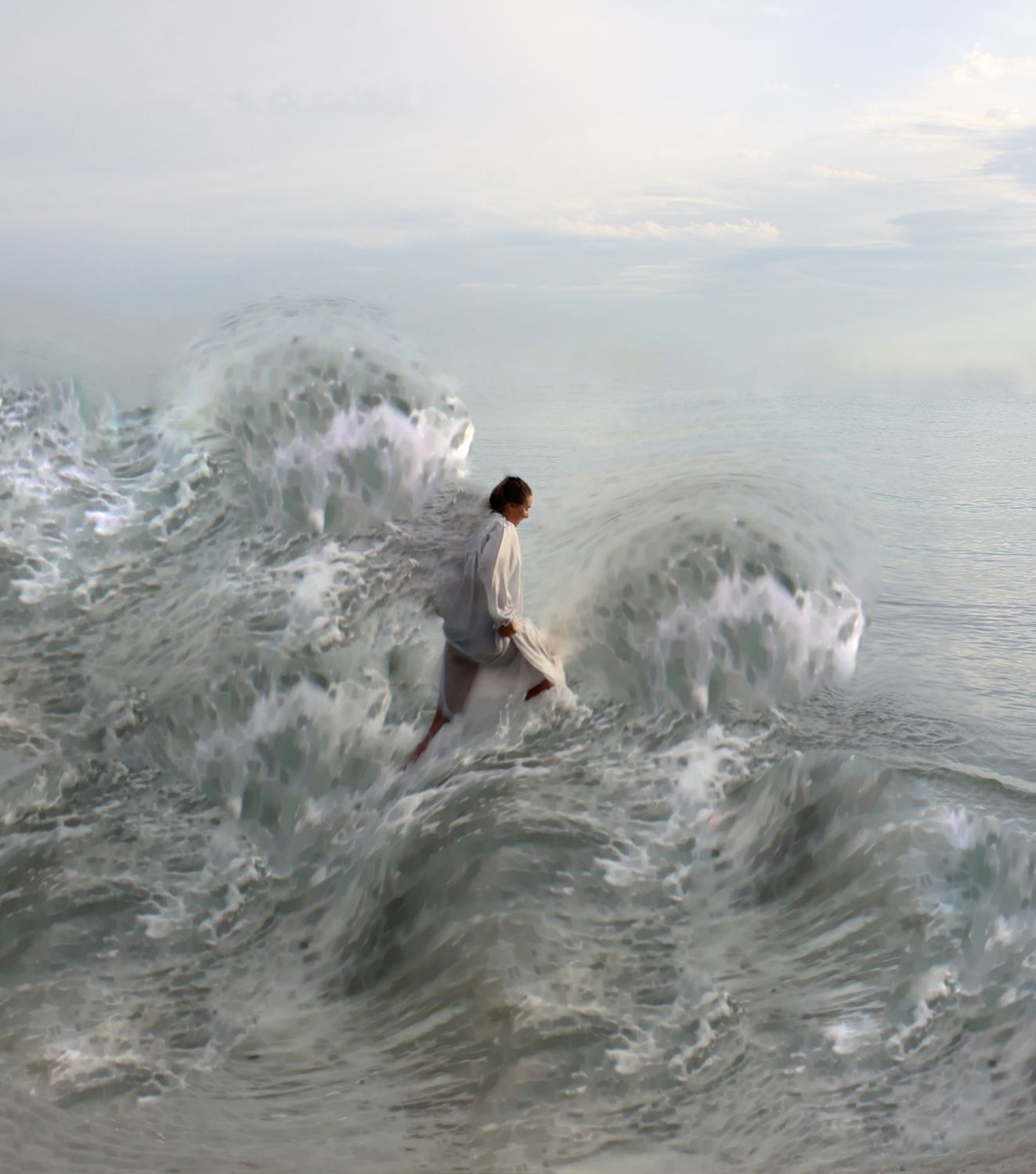 &quot;La mia terra è il Mare&quot;  #7 Selfportrait ©Ilaria Facci