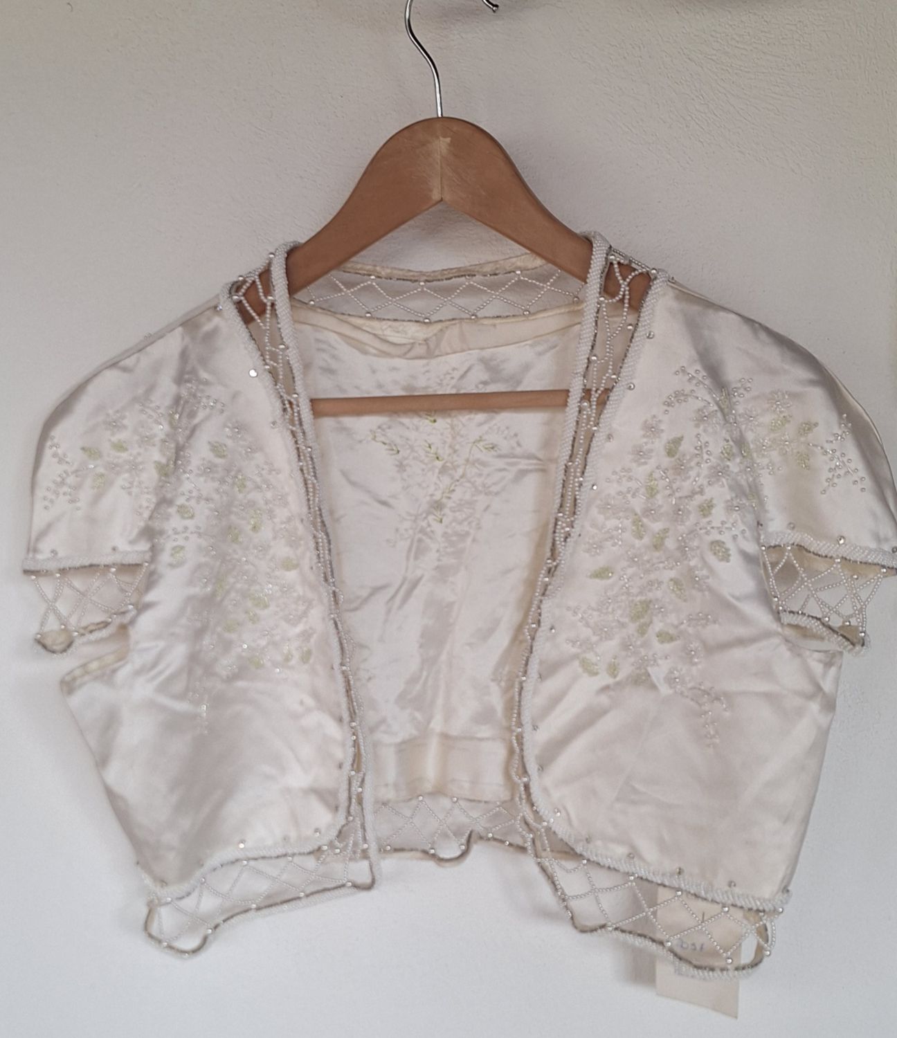 Copri spalle ricamato a mano Vintage