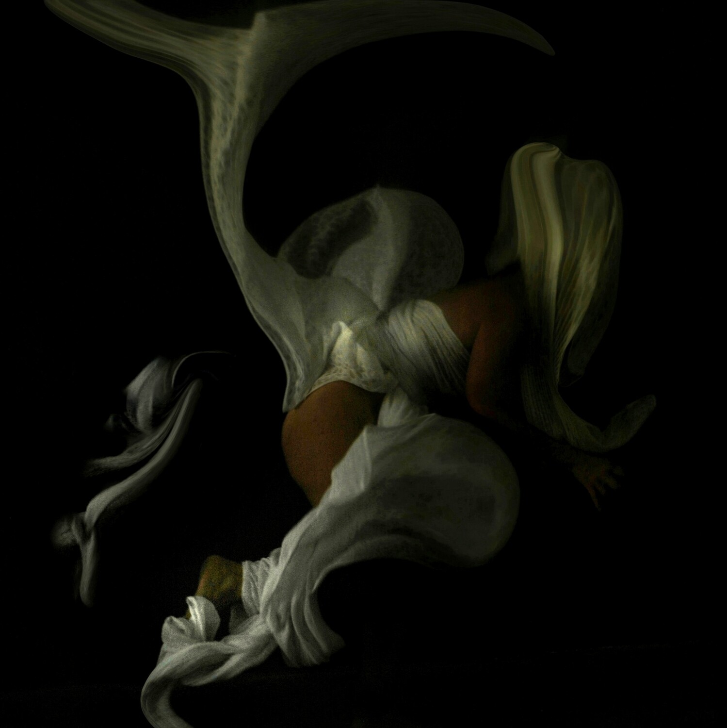 "Nei cieli scomparsi"  Selfportrait ©Ilaria Facci​