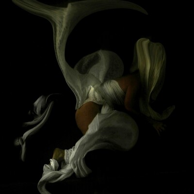 "Nei cieli scomparsi"  Selfportrait ©Ilaria Facci​