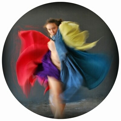 "Arlecchini e Farfalle" Selfportrait ©Ilaria Facci