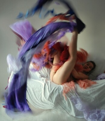 "Lo Sputo in Aria" #1 Selfportrait ©Ilaria Facci