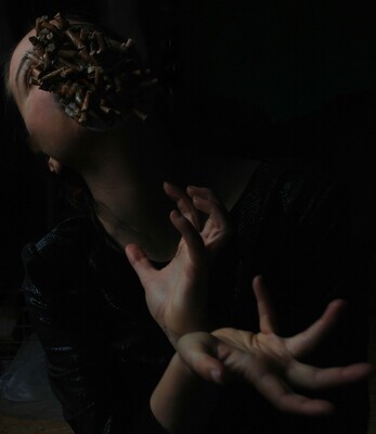 "Morire di Corona" Selfportrait ©Ilaria Facci