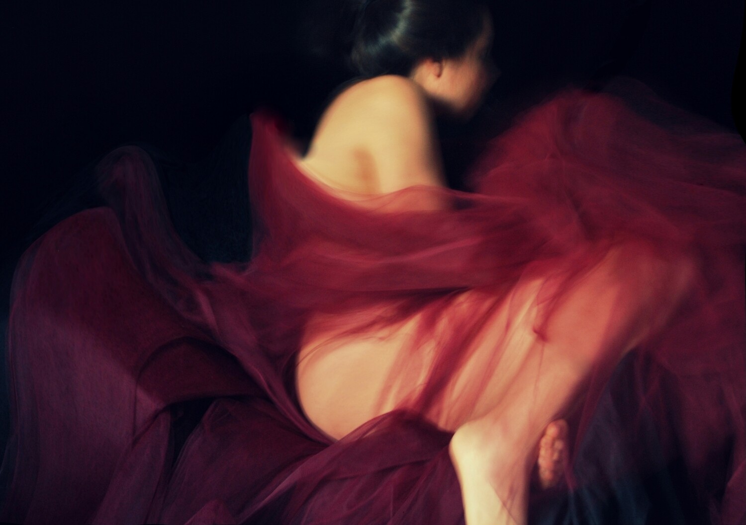 "Gli Angeli Sommersi"#4 Selfportrait ©Ilaria Facci