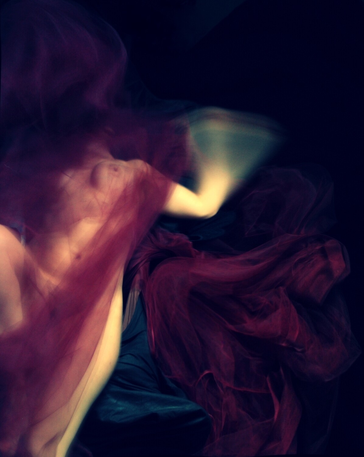 "Gli Angeli Sommersi"#1 Selfportrait ©Ilaria Facci
