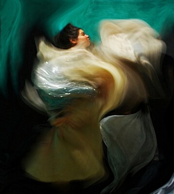 "L'Abisso e l'Eterno" Selfportrait ©Ilaria Facci