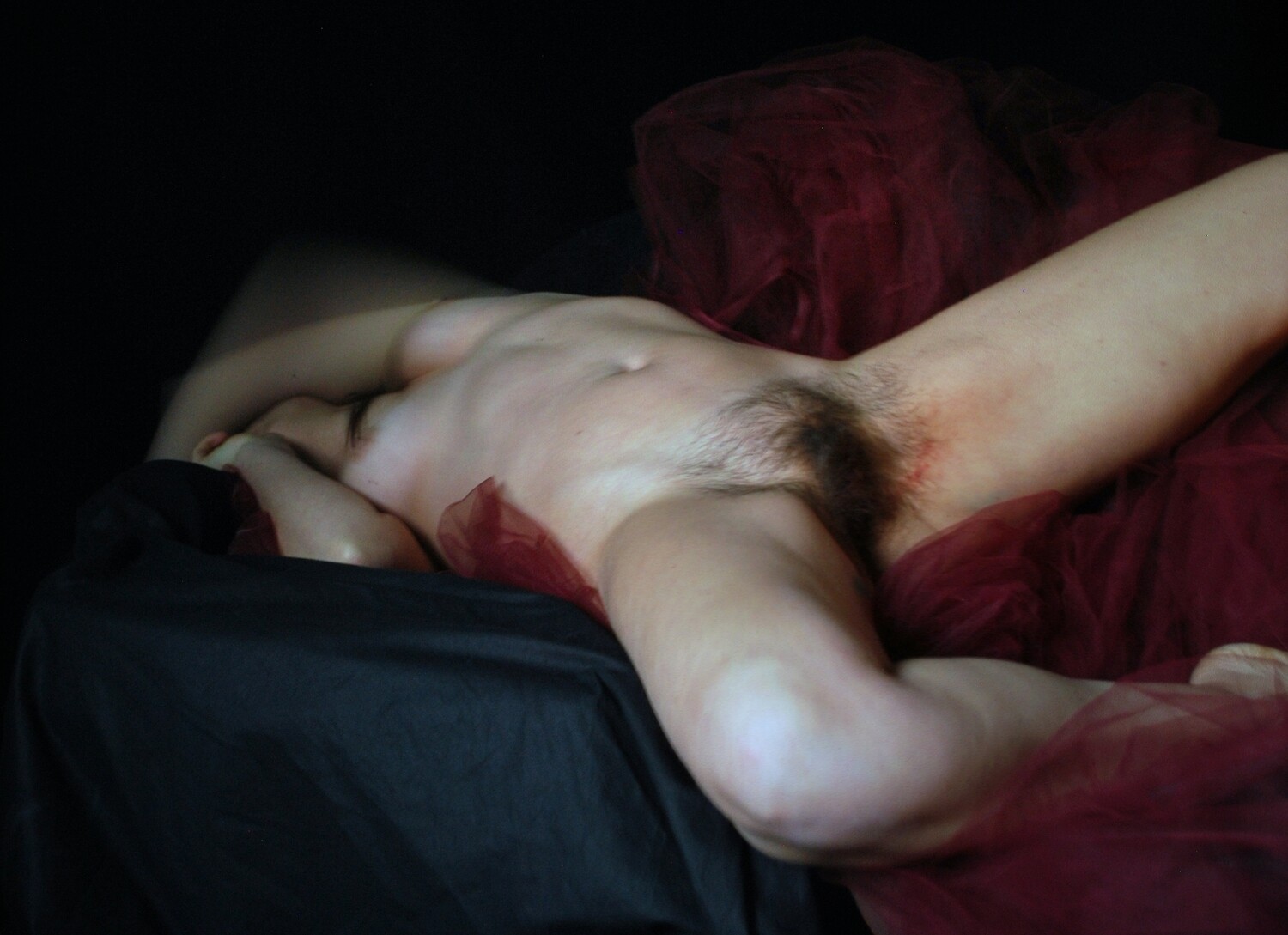 "Gli angeli sommersi" #9 Selfportrait ©Ilaria Facci
