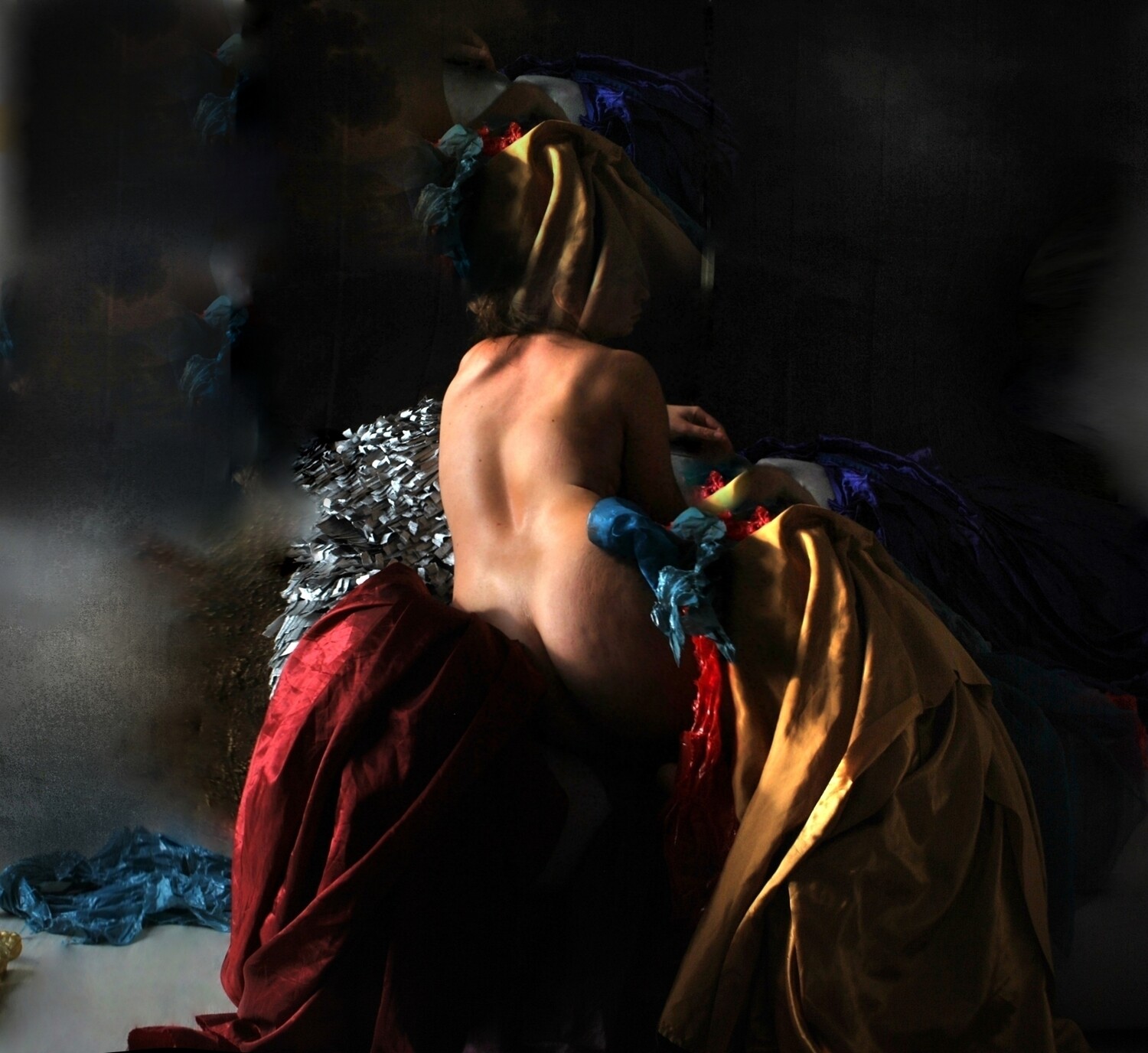 "Sulle sponde del Tamigi" #1 Selfpotrait ©Ilaria Facci