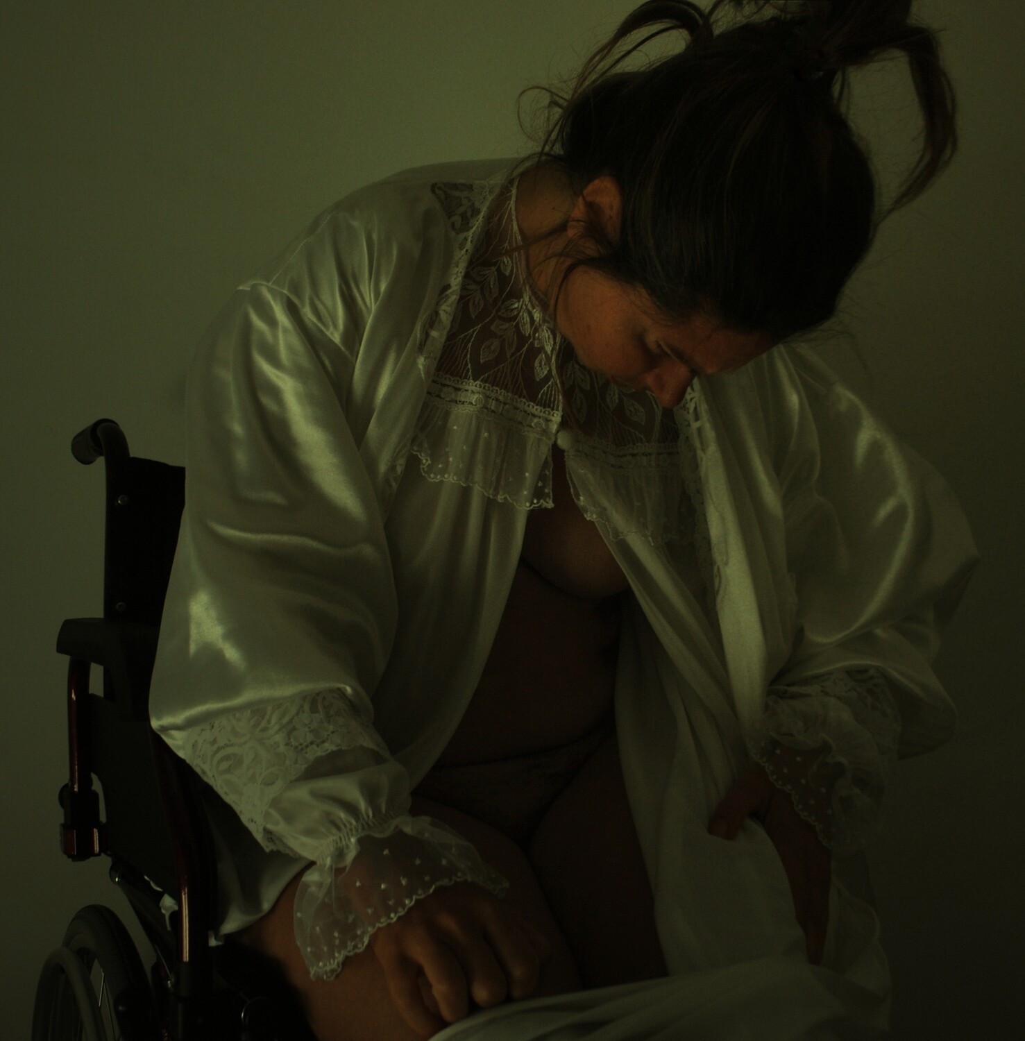 "Le gambe di Vetro" # 2 Selfportrait ©Ilaria Facci