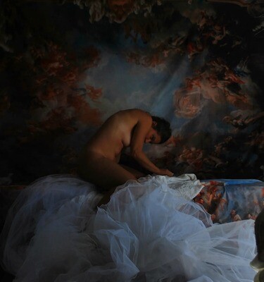 ​"La vestizione della sposa" # 3  Selfportrait ©Ilaria Facci