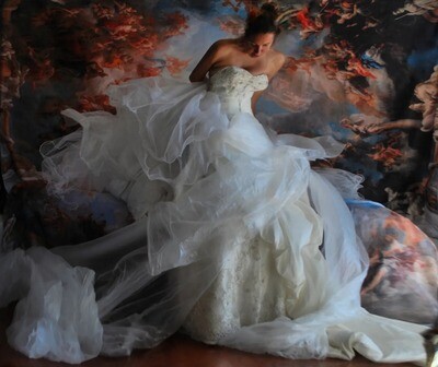 "La Vestizione della Sposa" #4 Selfportrait ©Ilaria Facci