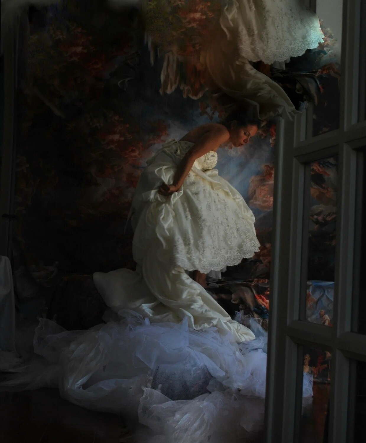 "La vestizione della Sposa" # 6 Selfportrait ©Ilaria Facci