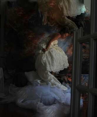 "La vestizione della Sposa" # 6 Selfportrait ©Ilaria Facci