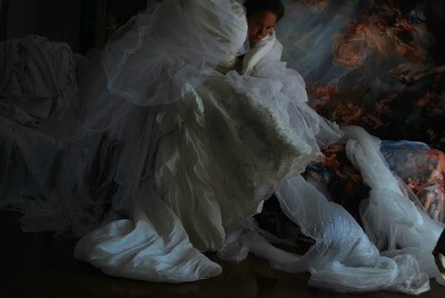 "La Vestizione della Sposa" #7 Selfportrait ©Ilaria Facci