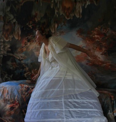 "La Vestizione della sposa" # 6  Selfportrait ©Ilaria Facci