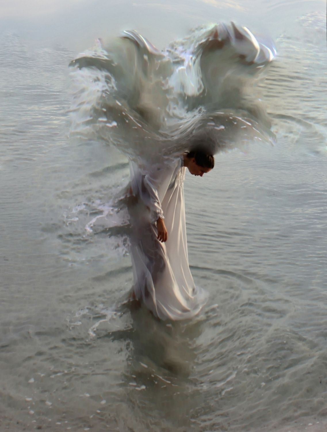 "La mia terra è il Mare"  #5 Selfportrait ©Ilaria Facci