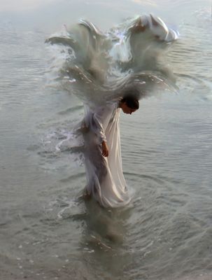 "La mia terra è il Mare"  #5 Selfportrait ©Ilaria Facci