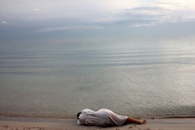 "La mia terra è il Mare"  #1 Selfportrait ©Ilaria Facci