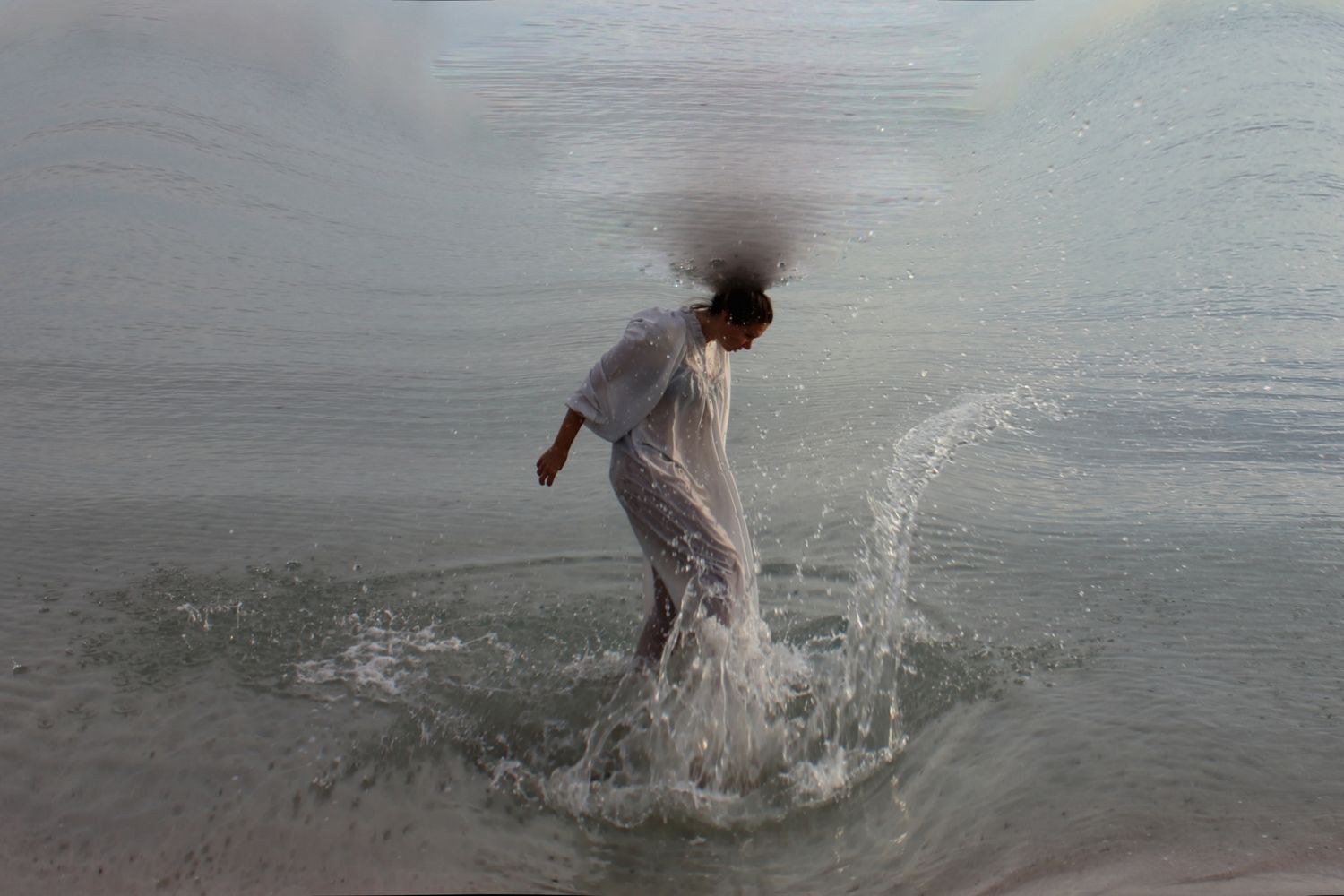 "La mia terra è il Mare"  #2 Selfportrait ©Ilaria Facci