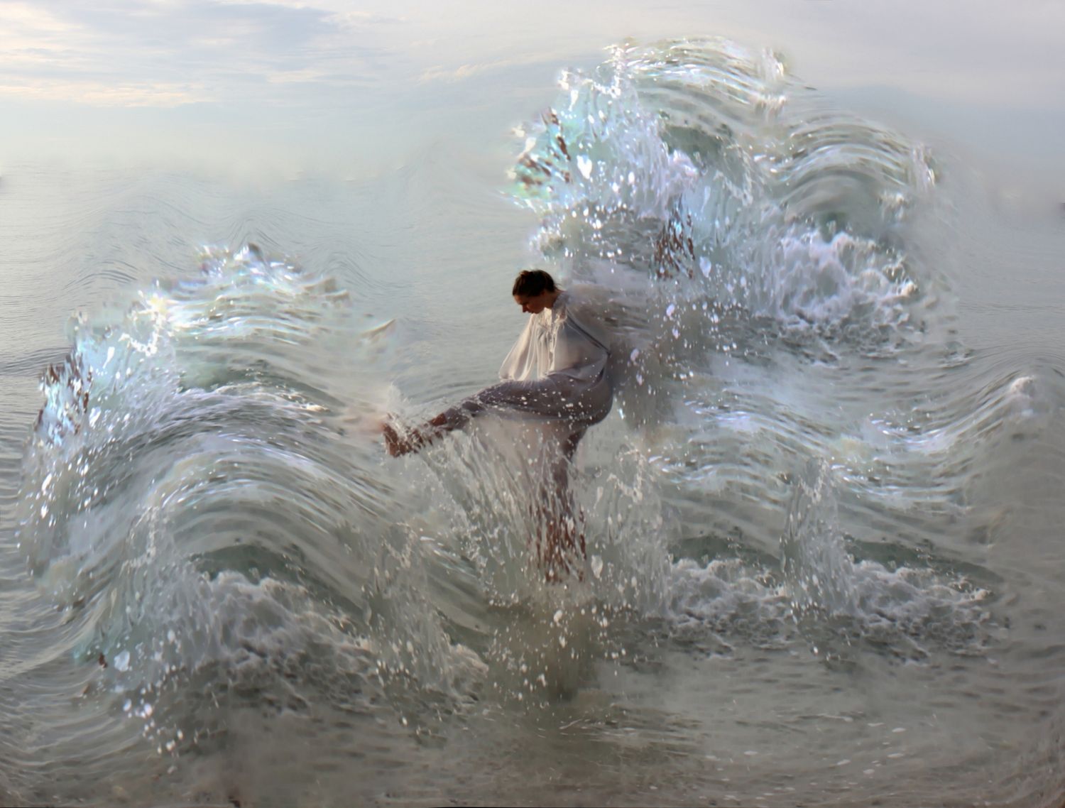 "La mia terra è il mare " # 12 Selfportrait ©Ilaria Facci