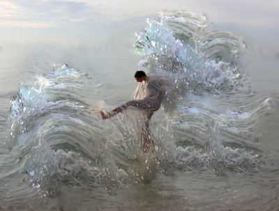 "La mia terra è il mare " # 12 Selfportrait ©Ilaria Facci