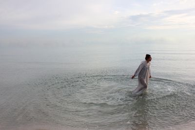 "La mia terra è il mare " # 13  Selfportrait ©Ilaria Facci