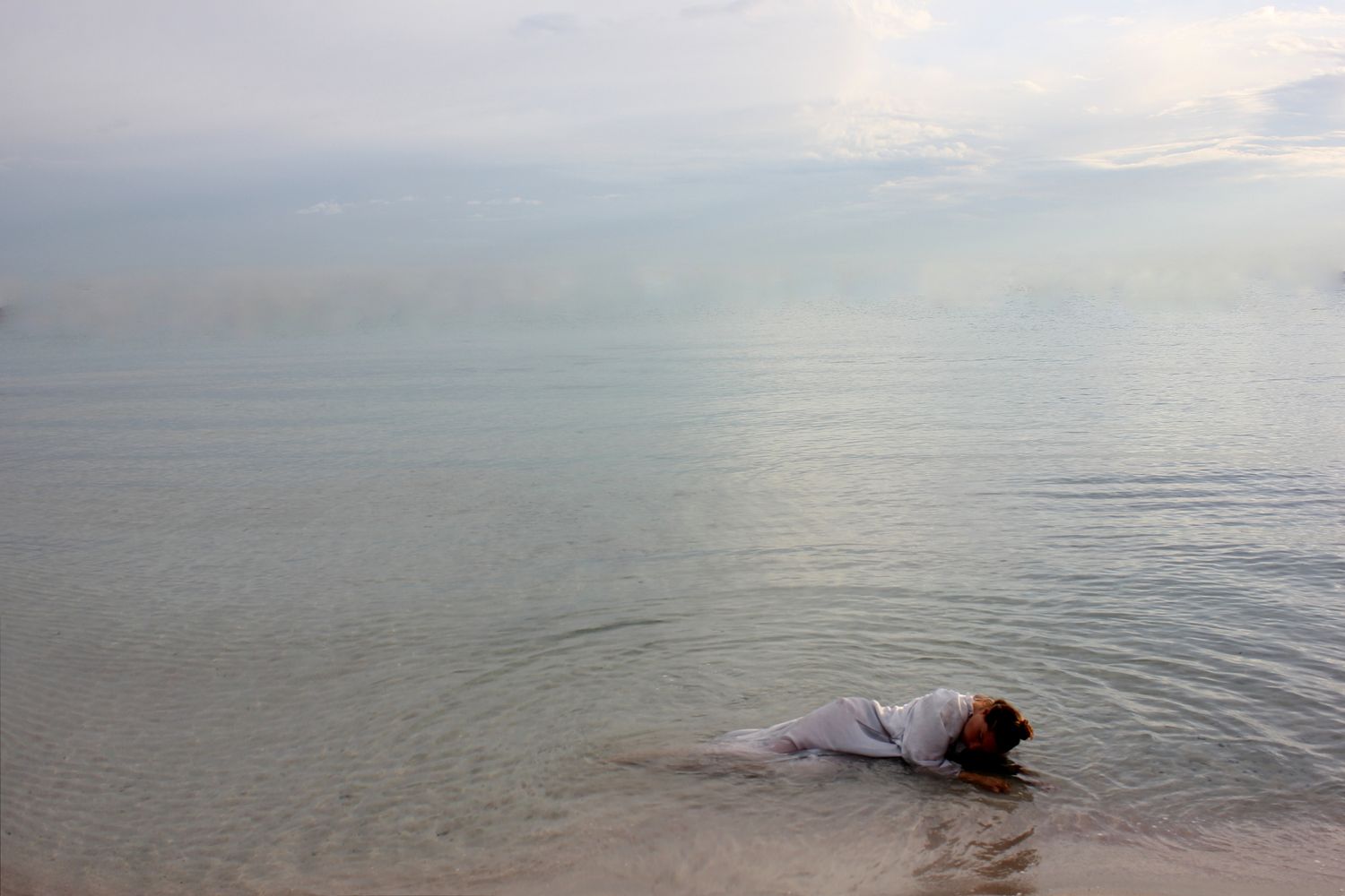 "La mia terra è il mare " # 17 Selfportrait ©Ilaria Facci