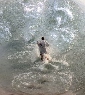 "La mia terra è il mare " # 16  Selfportrait ©Ilaria Facci