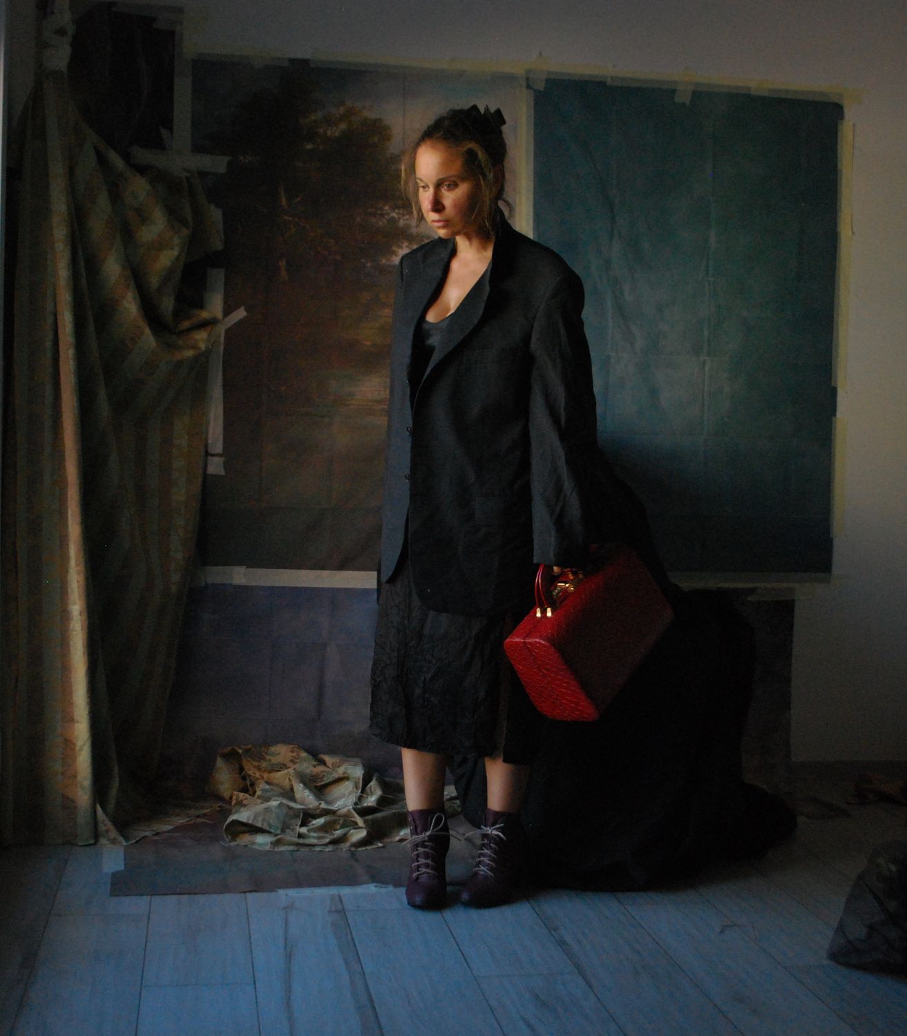 "Inchiostro. Migrante siciliano" #1 Selfportrait ©Ilaria Facci