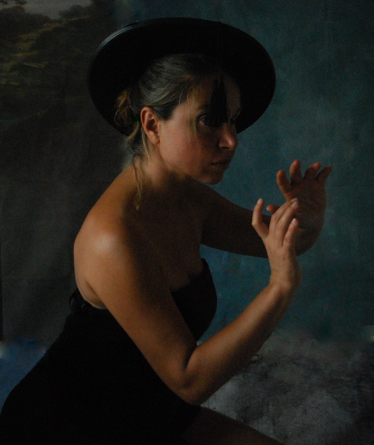 "Inchiostro. Migrante siciliano " # 20  Selfportrait ©Ilaria Facci