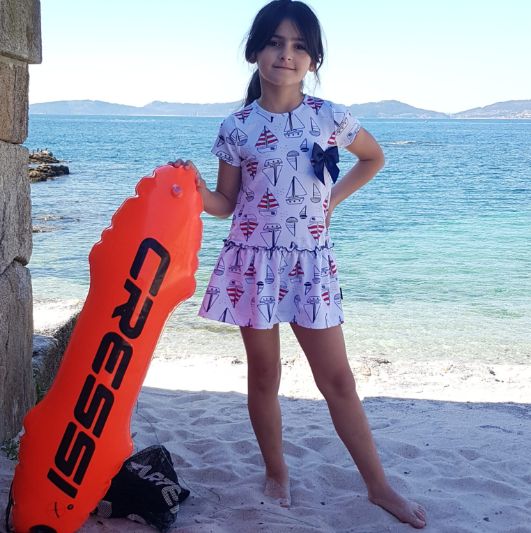 Sailboat Dress for Girls