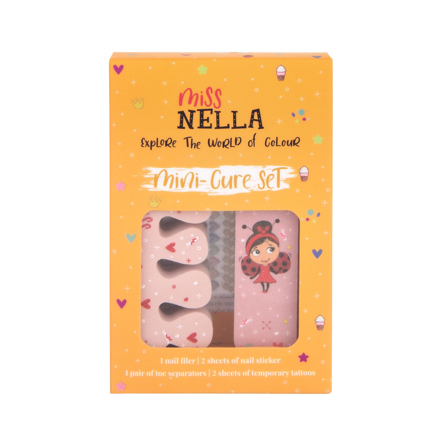 Miss Nella Nail Accessories Set – Kids Manicure Kit