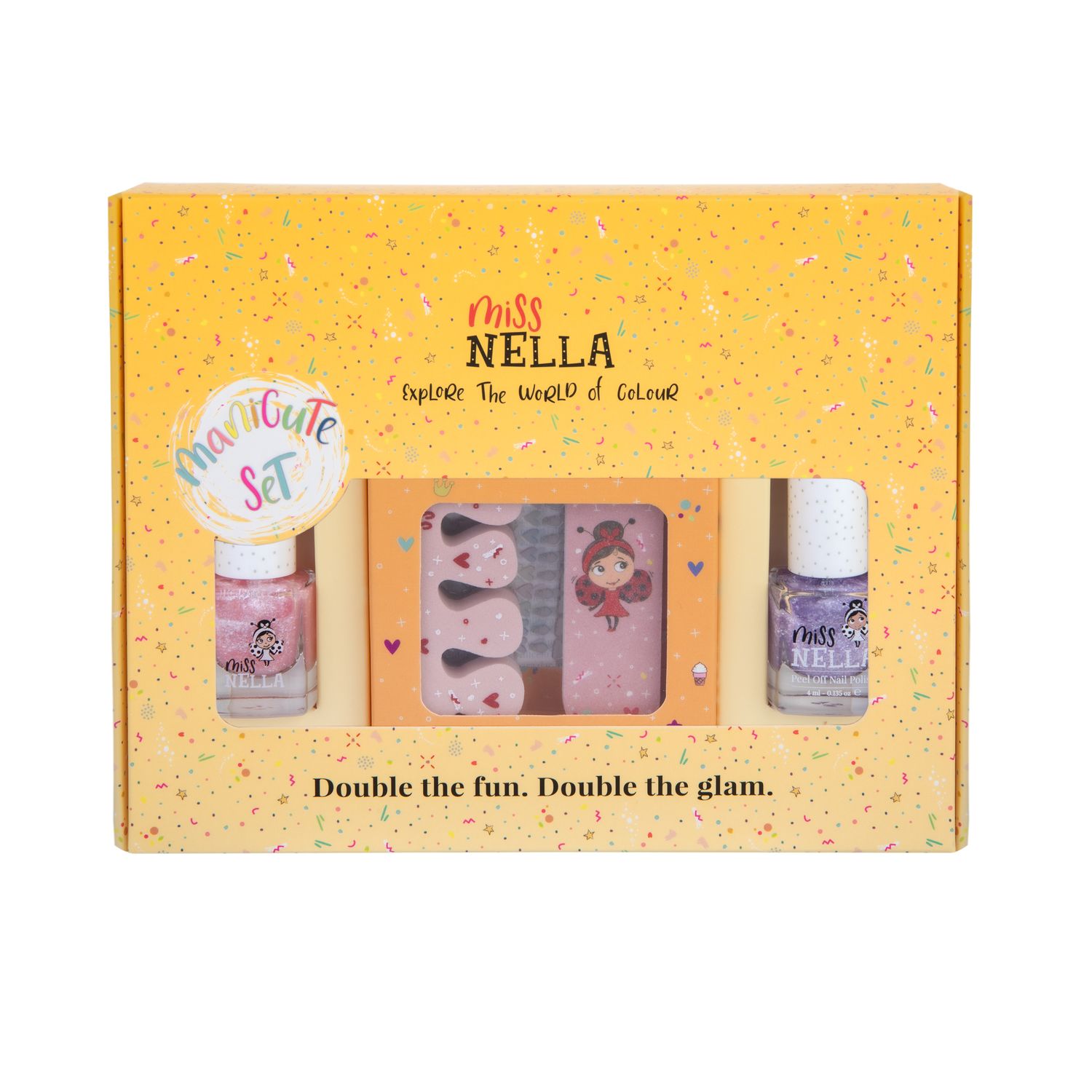 Miss Nella Princess Squad ManiCute Set – Kids Nail Polish Kit