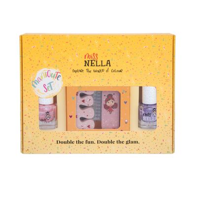 Miss Nella Princess Squad ManiCute Set – Kids Nail Polish Kit