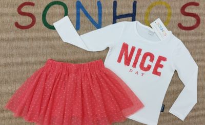 NICE Sweater &amp; Skirt Set – Girls Outfit