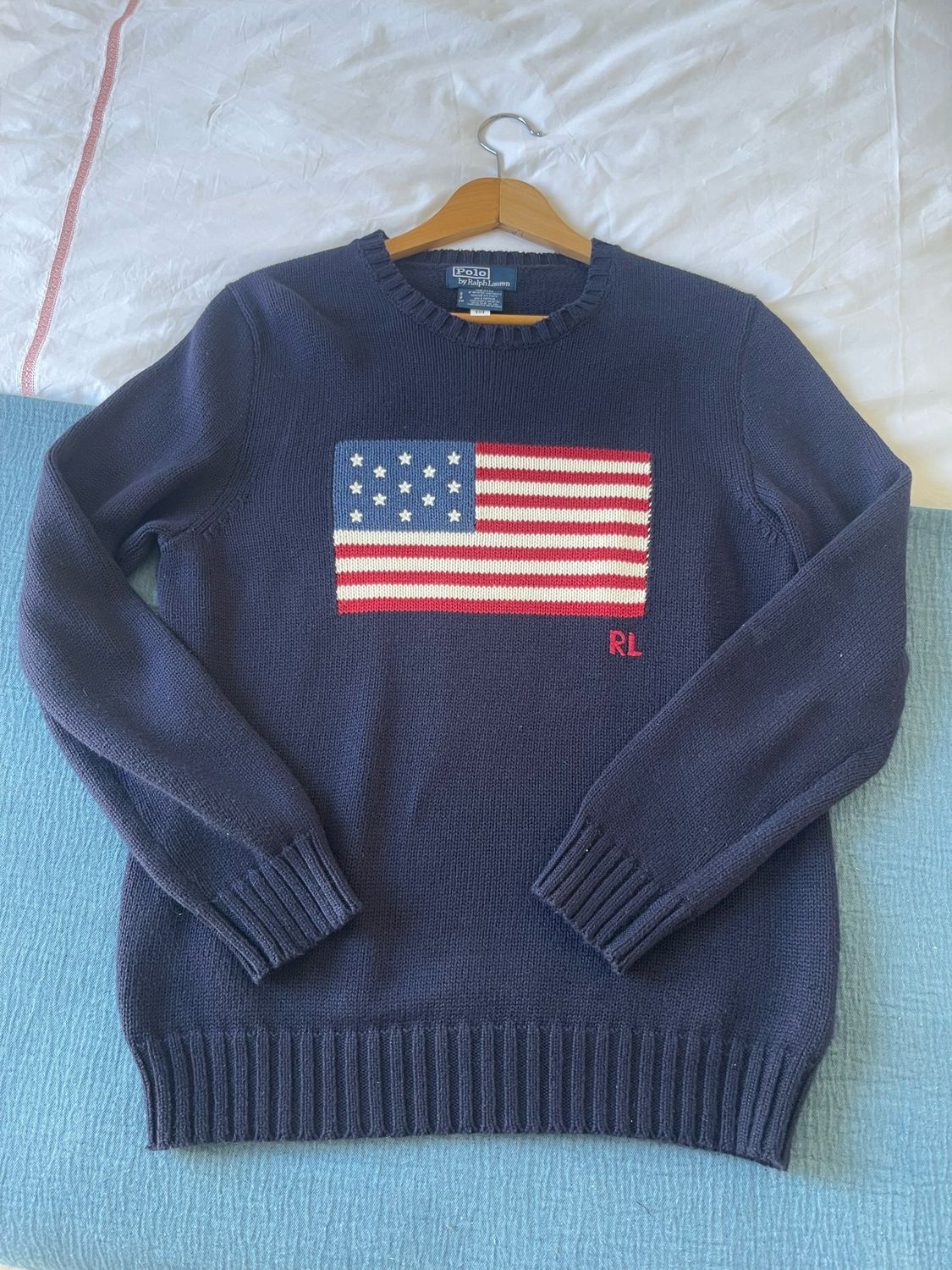 Pull Ralph Lauren coupe mixte taille s porté une fois
